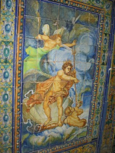 Neptune mural